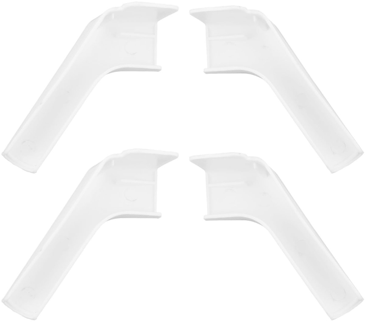 Dailygoods - Cosensi - Dailygoods - Set van 4 RV-Gootuitlopen met Verlengstuk voor Regenwaterafvoer