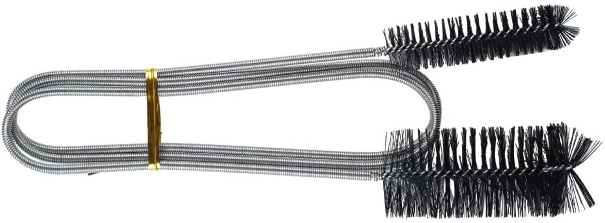 Dailygoods - Dubbelzijdige Reinigingsborstel voor Aquariums met Flexibele Lange Buis