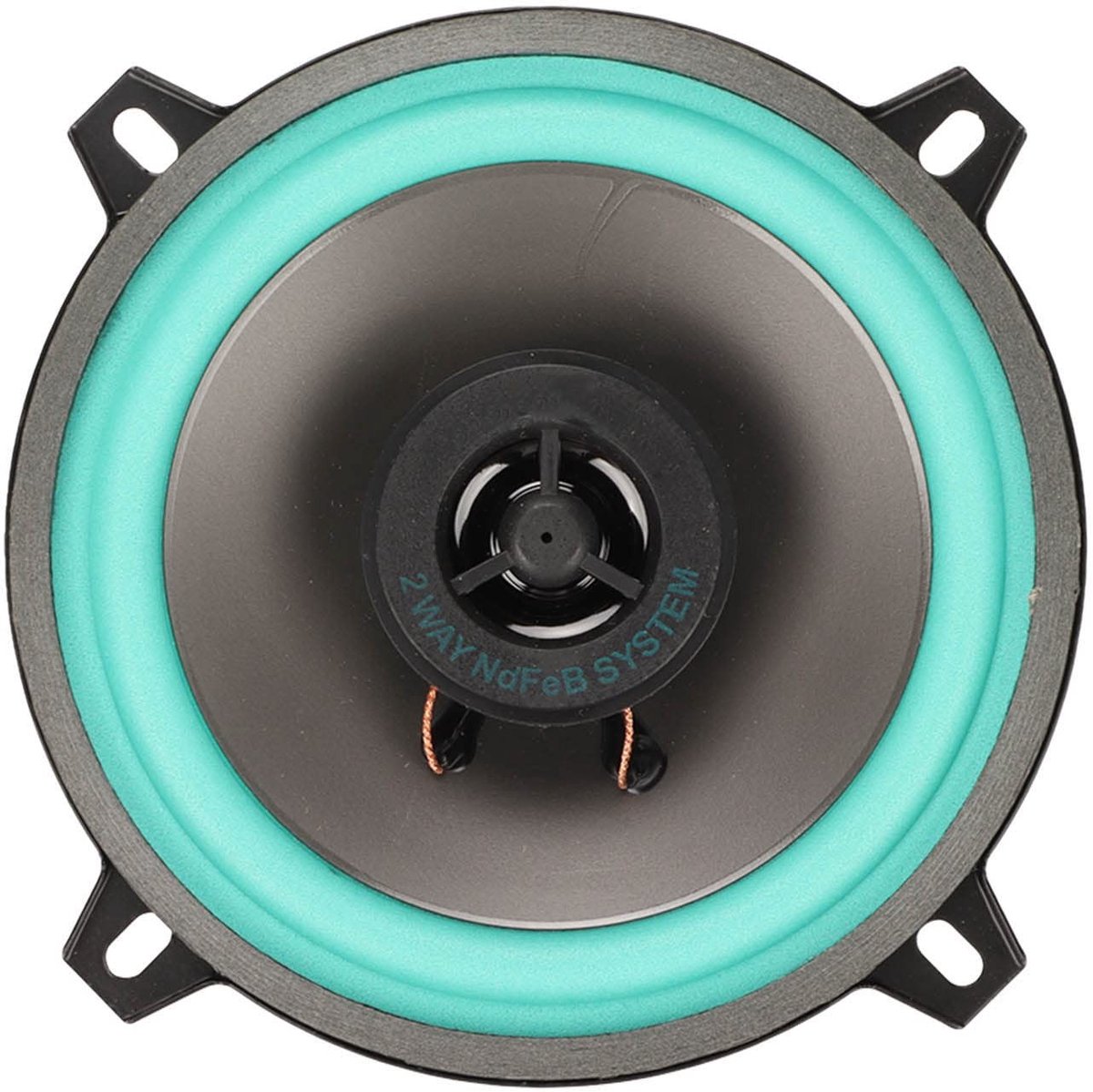 Dailygoods - Dailygoody - 5 Inch Auto Subwoofer - High Power Bas - Coaxiaal Luidsprekersysteem - 50W - Auto Stereo Luidsprekers - Geschikt voor Auto's - Compa