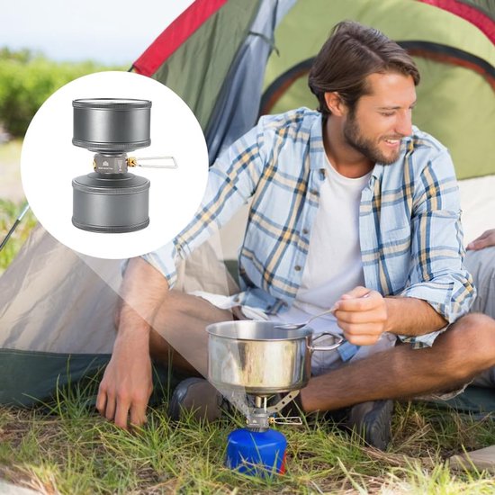 Dailygoods - Dailygoody - Gas Socket Refill Adapter - Butaan Aansluitadapter - Ventfunctie - Camping Cooker - Gasverbruik - Ideaal voor Kamperen - Compact ontwerp — afbeelding 5