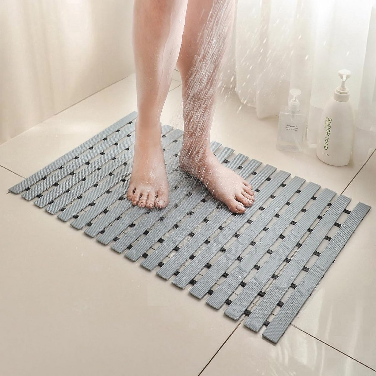 Badmat Anti Slip - Douchemat - Badmatten - Badlinnen