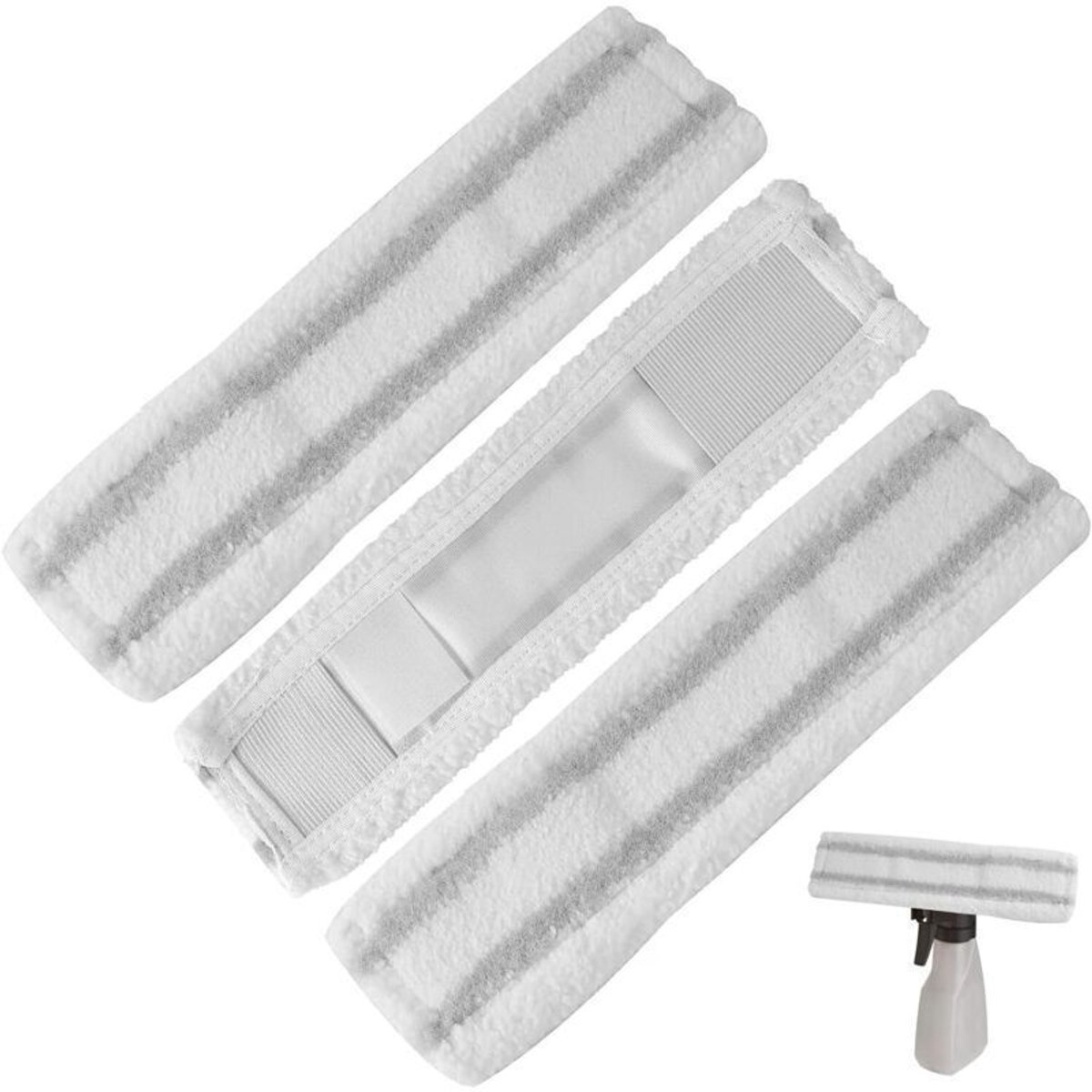 Geschikt voor het reinigen van doekjes zoals de Kärcher WV1, 3 stuks.