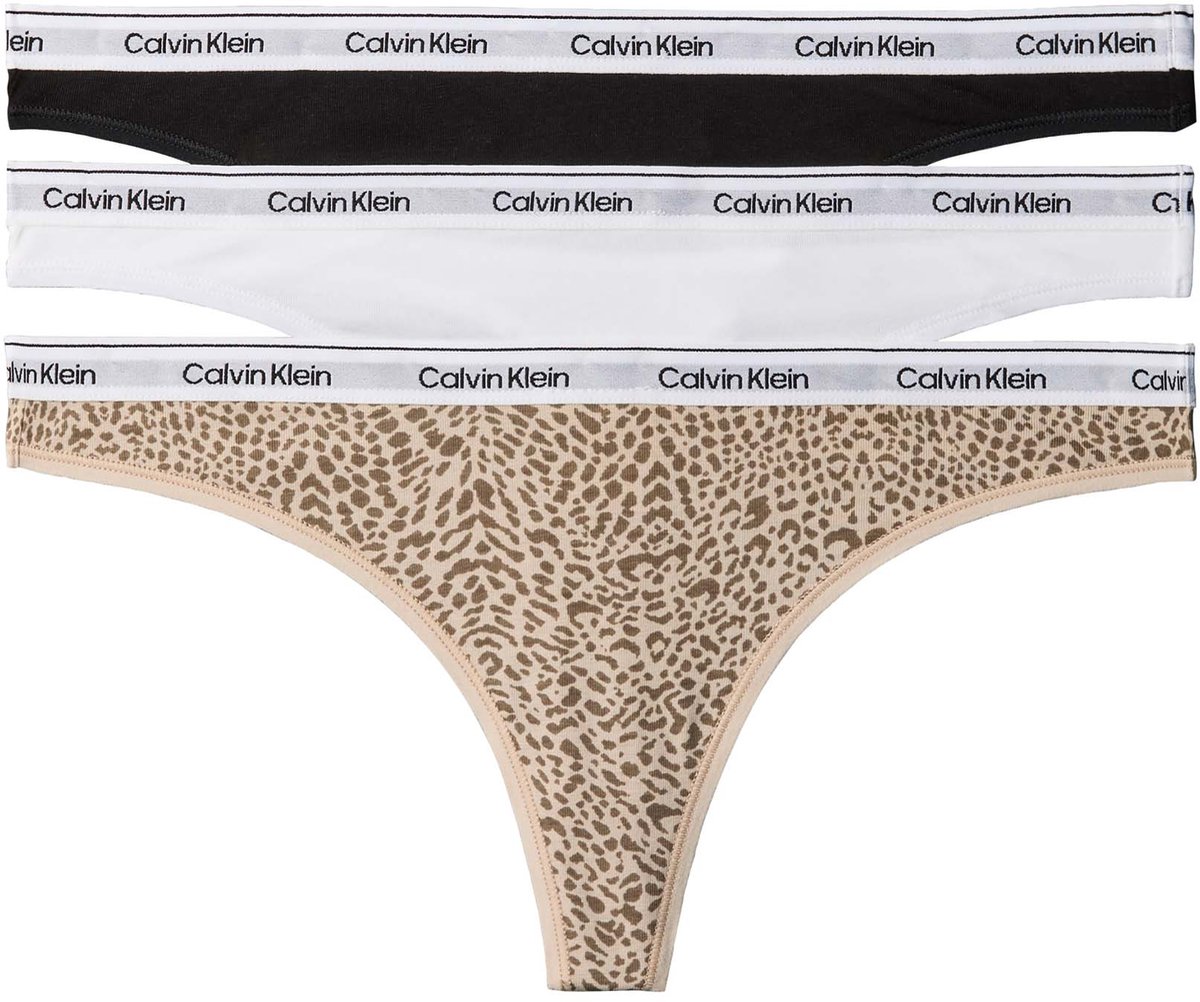 Calvin Klein Ondergoed String 3Pk - Fashion Wear - Vrouwen