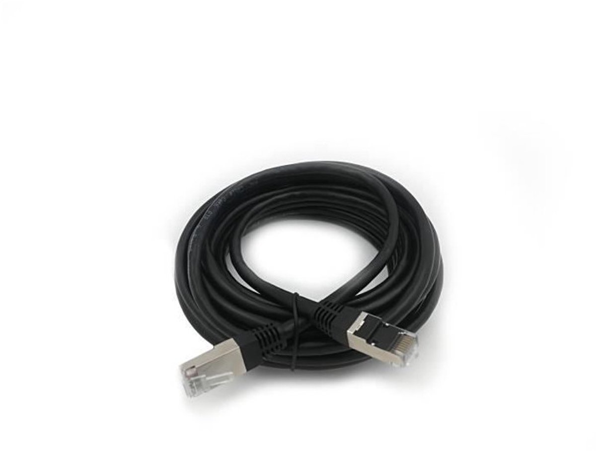 RJ45-kabel - LINEAR - PCC6FNG - Cat.6 - Afgeschermd - F/UTP - Zwart - 5 m
