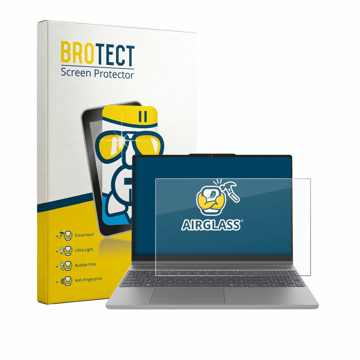 Screenprotector voor Lenovo IdeaPad 5a 2-in-1 Gen 11 15" Beschermglas transparant