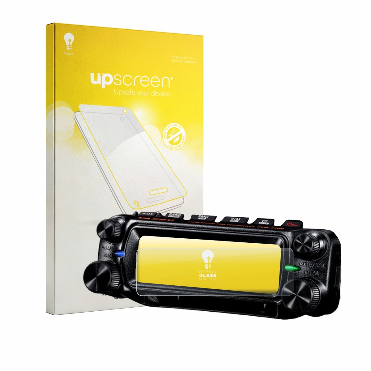 upscreen - Screenprotector voor Yaesu FTM-310 - Folie Beschermfolie Beschermglas matte