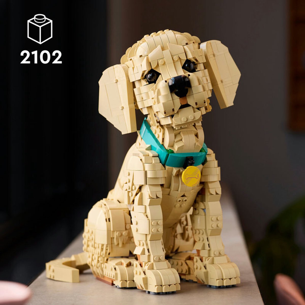 LEGO® Icons Golden Retriever Puppy - Decoratieve Dierenfiguur - Bouwset voor Volwassenen - 11384 — afbeelding 22