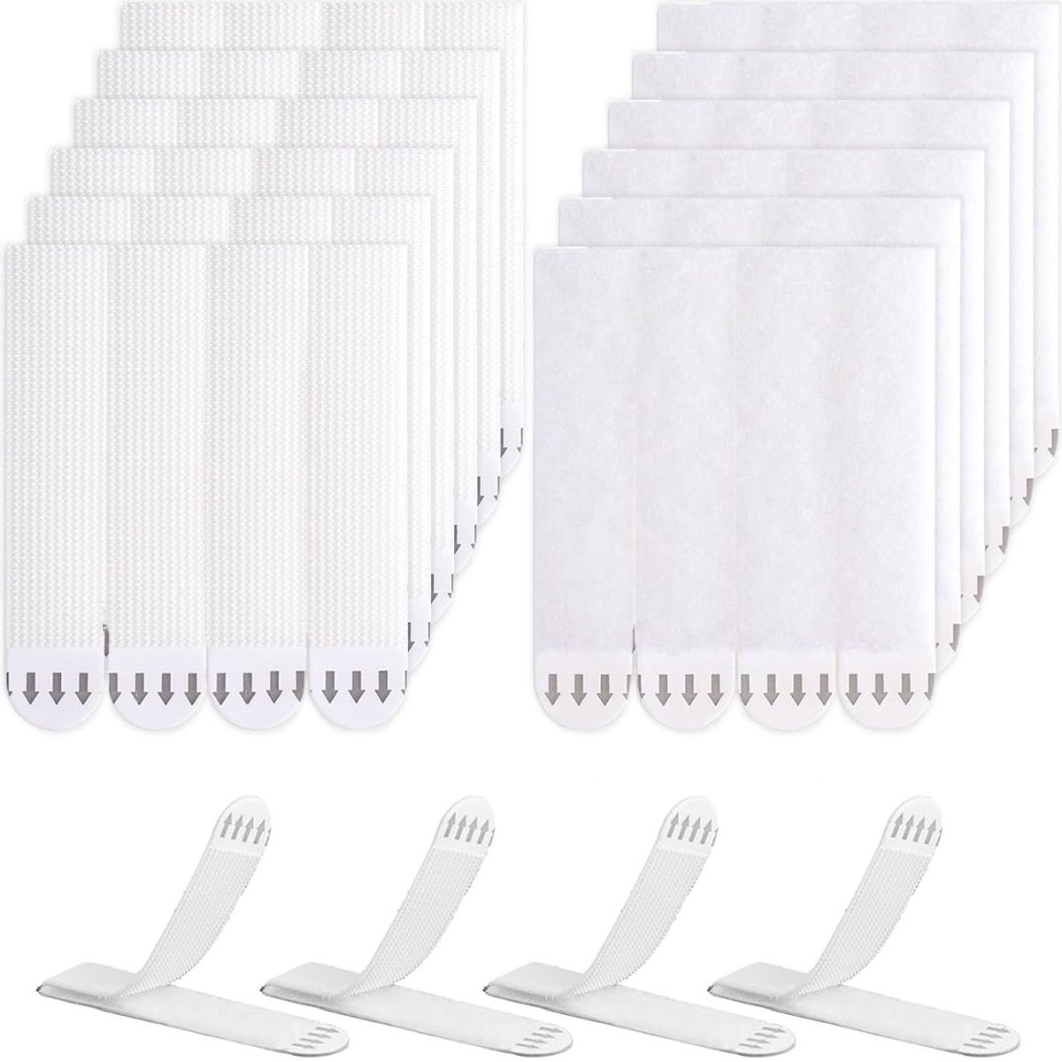 Decoratieve Foto Stickers voor Muurbevestiging zonder Spijkers, Verwijderbare Plakstrips voor Foto's, Posters en Fotolijsten, 24 Paar