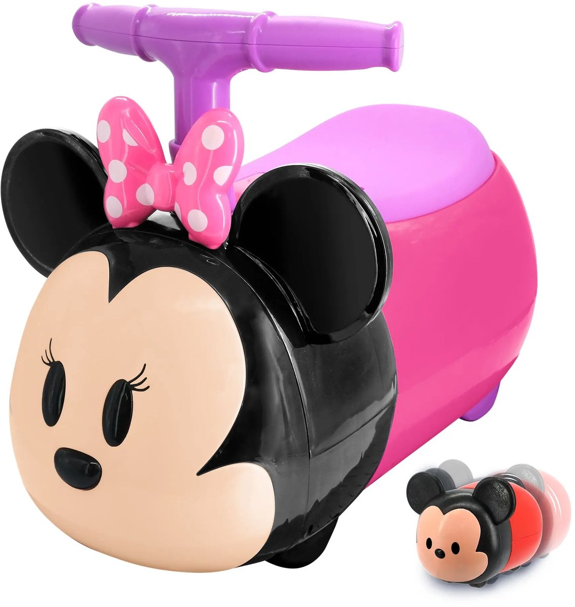 KIDDIELAND Minnie Loopauto Zoom – Met geluid en kleine Zoom auto!