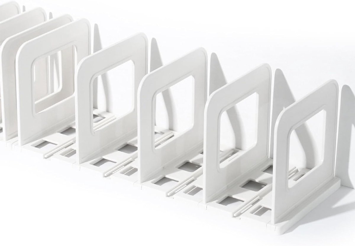 Praktische Desk Organiser met Vouwbare Stand, Multifunctionele Bestandenhouder en Tijdschriftenhouder met 4 Compartimenten voor een Opgeruimd Bureau