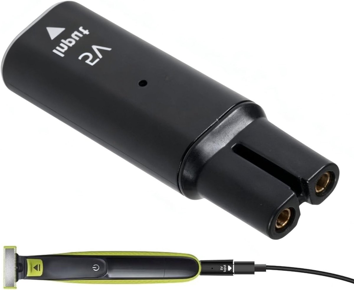 USB C Oplader Adapter voor Noreclo Scheerapparaten - Snelle Oplading, Type C, Compatibel met QP2724, QP2834, QP1924, MG7910, MG5910, MG9510 Series