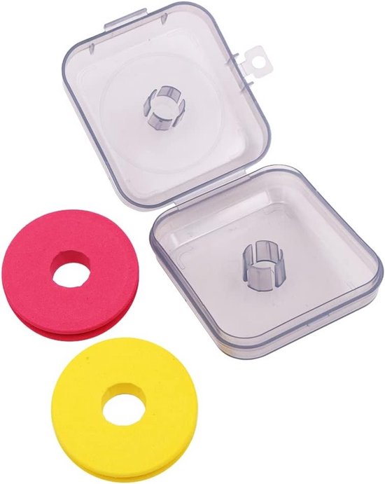 8 Stuks Vissers Schuim Spoelen voor Visserslijn, Ideaal voor Opslag van Vissersaccessoires en Lijnen in Plastic Doos van Merkloos — afbeelding 3