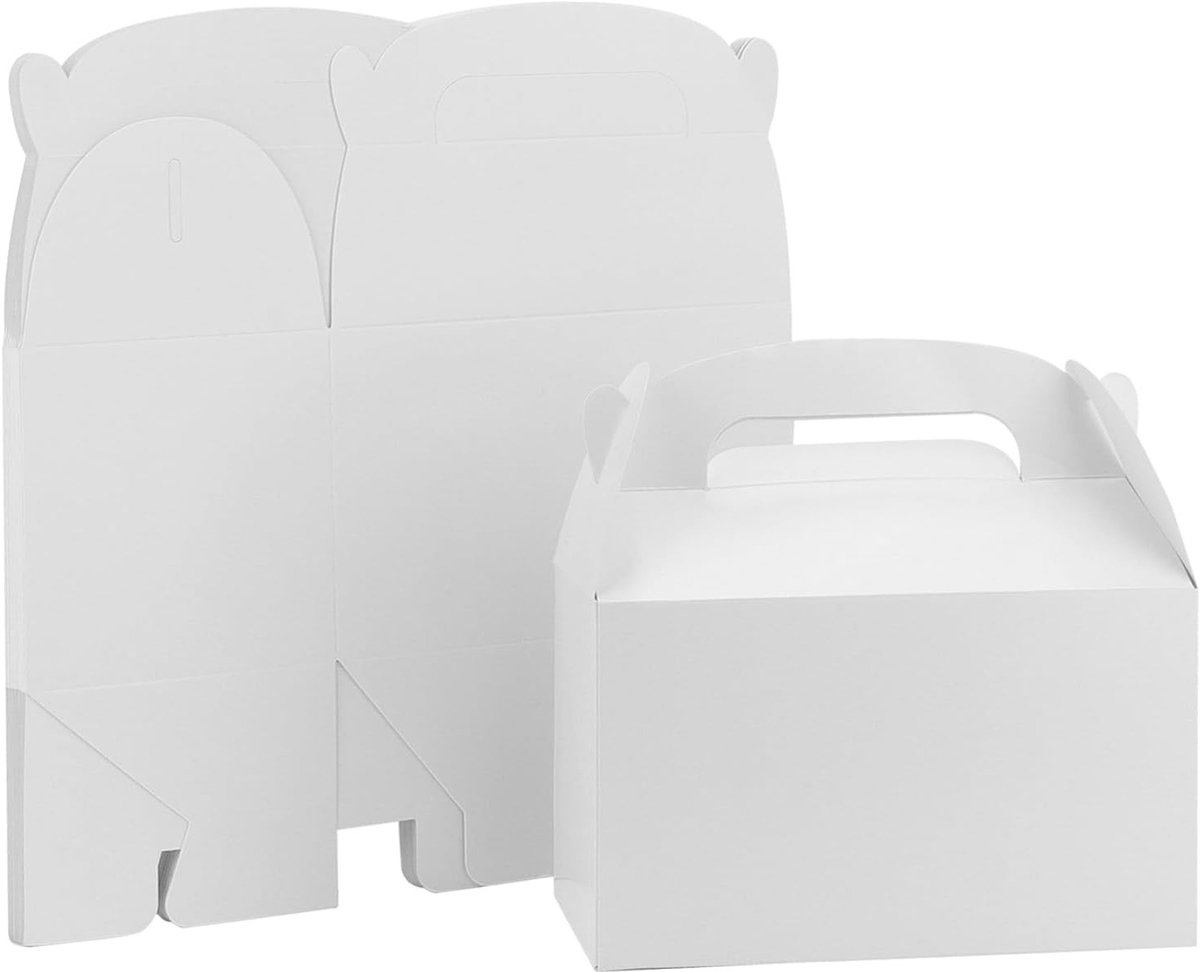 36 Stuks 16x9.5x9.5 cm Witte Party Dozen, Cadeau Dozen voor Verjaardag, Bruiloft en Picknick