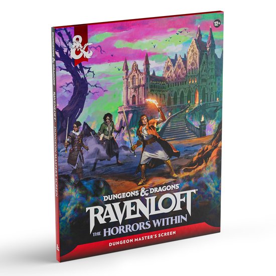 Dungeons & Dragons Ravenloft: The Horrors Within - Dungeon Master's Screen (DM Screen) | D&D Accessories