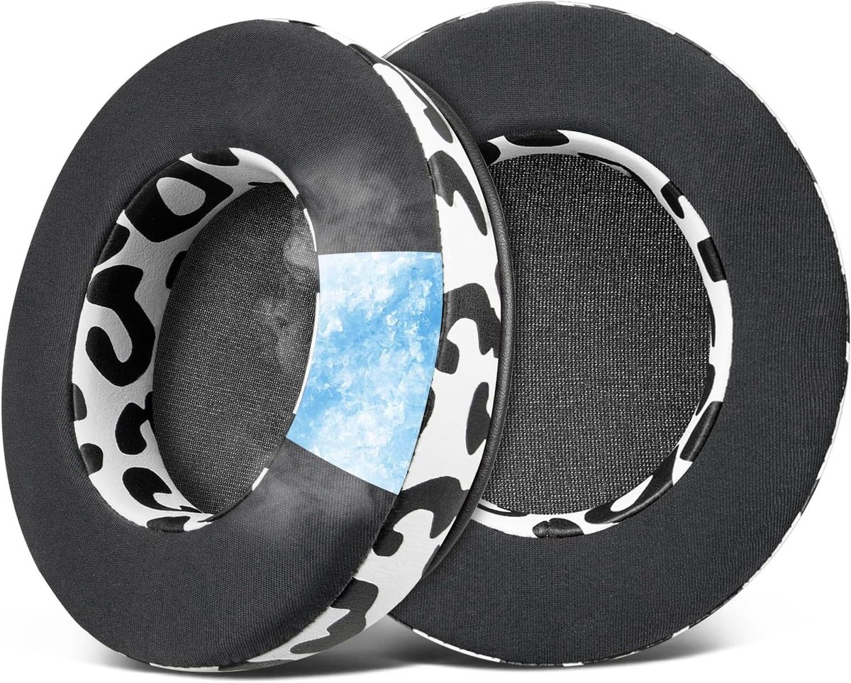 Vervangende Cooling-Gel Oorkussens voor Razer Blackshark V2 X en V2 HyperSpeed Headset, Geluidsisolatie en Comfortabele Earpads met Hoge Dichtheid