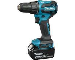 Makita DHP490RTJ Accu klop-/schroefboormachine 18V 5.0Ah in Mbox
