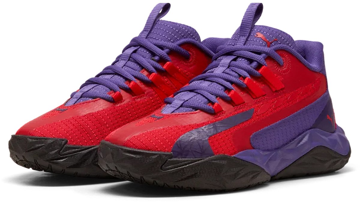 Puma Jongens Sneaker Dagger 2 Junior 312751 01 Violet- -PUMA Bont