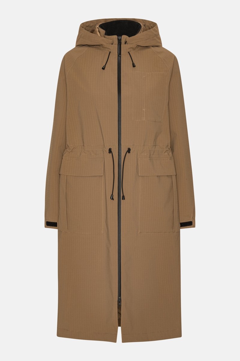 Lange Winterjas THERMAL01 Mocca