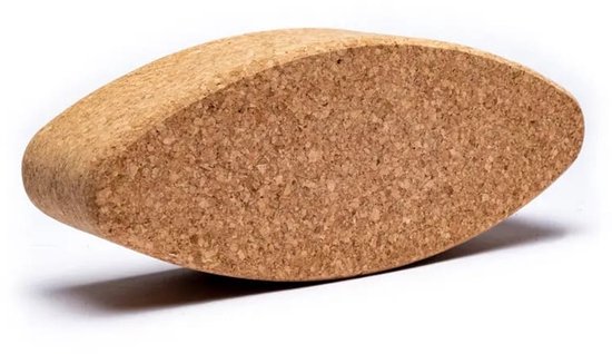 PS-Collection Yoga Egg Steunblok van Kurk - Eivormig - yogablok kurk, yoga kussen, yoga bolster, yoga blok kurk, yoga block — afbeelding 2