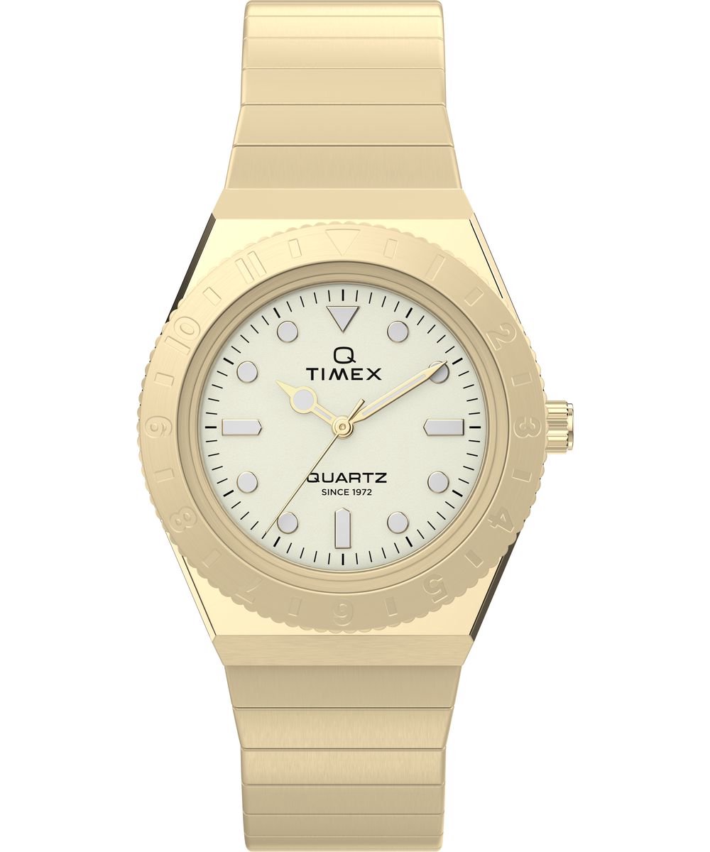 Timex Q Sport TW2Y57500 Horloge - Staal - Goudkleurig - Ø 30 mm