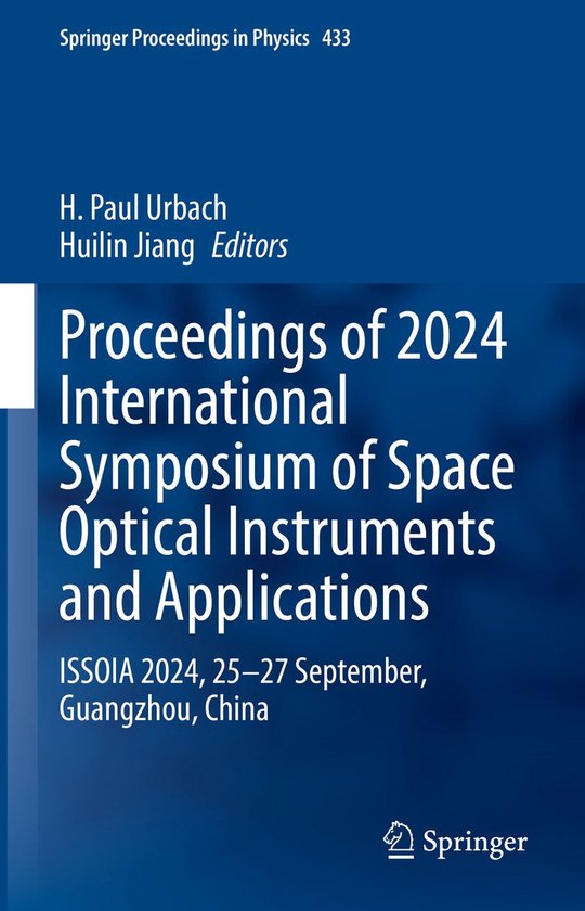 Springer Nature Proceedings excluding Computer Science - Pro ... - cover