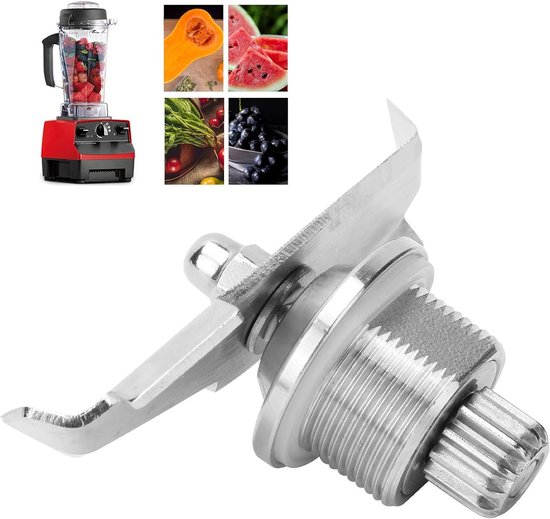 Allecto - Roestvrijstalen Blender Mes - Vervangingsonderdeel - Eenvoudige installatie - Geschikt voor Vitamix - 9x3.5cm - Duurzaam en sterk van Merkloos — afbeelding 3