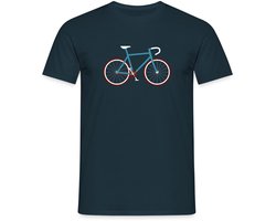 Retro Fiets | Liefde Racefiets T-Shirt Heren