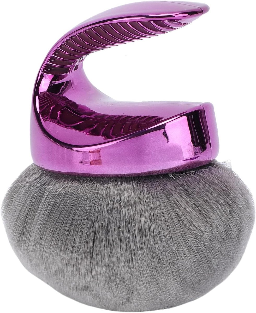 Ultra Grote Body Makeup Kwast voor Zelfbruiners, Zachte Brede Kop voor Bronzer, Body Foundation en Zonnebrand, Inclusief Opbergtas