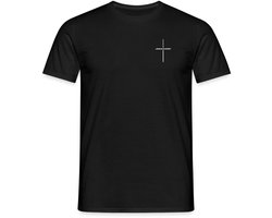 Jezus Christus Kruis Christelijk Geschenk T-Shirt Heren