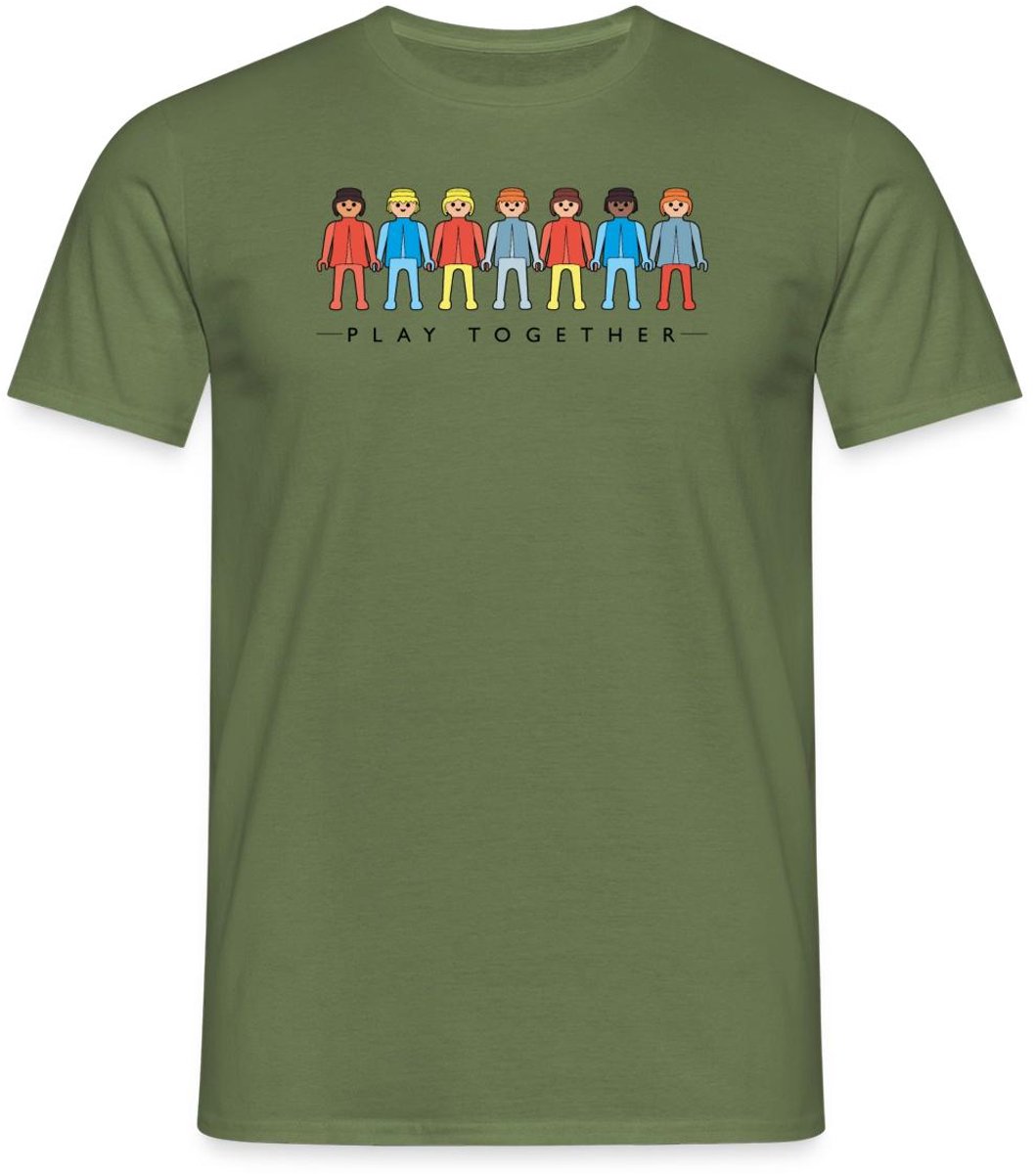 Playmobil Figuren Play Together T-Shirt Heren