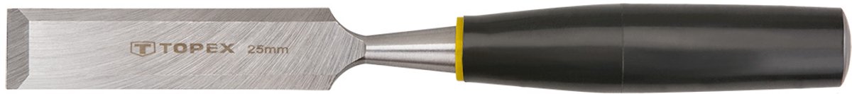 Topex - Houtbewerking Beitel - 25mm - Ergonomische Kunststof Handgreep