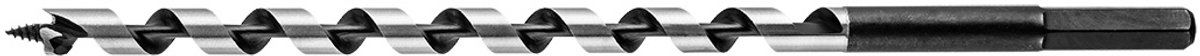 GRAPHITE Serie - Spiraalboor voor hout - 10 x 250 mm - Hexagonale Schacht - Precies Boren