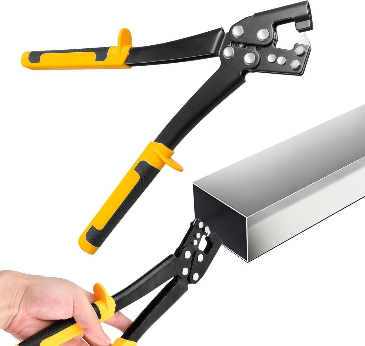 Lichtgewicht staal gereedschap voor gipsplaten, gipsplaattangen, en composiettangen van hoge hardheid, 30 cm, ideaal voor decoratieprojecten en plafondinstallaties