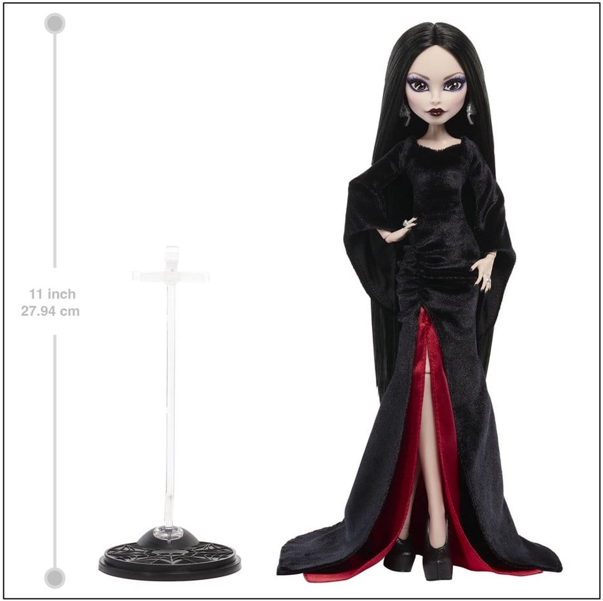 Monster High Wednesday verzamelpop - Morticia Addams — afbeelding 2