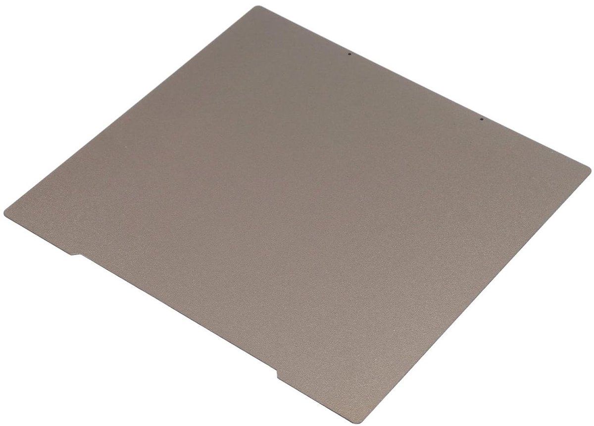 Dubbelzijdige Constructieplaat van Textured PEI 254x241mm voor 3D Printers - Geschikt voor PLA, ABS, PETG en TPU voor Veelzijdig Printen
