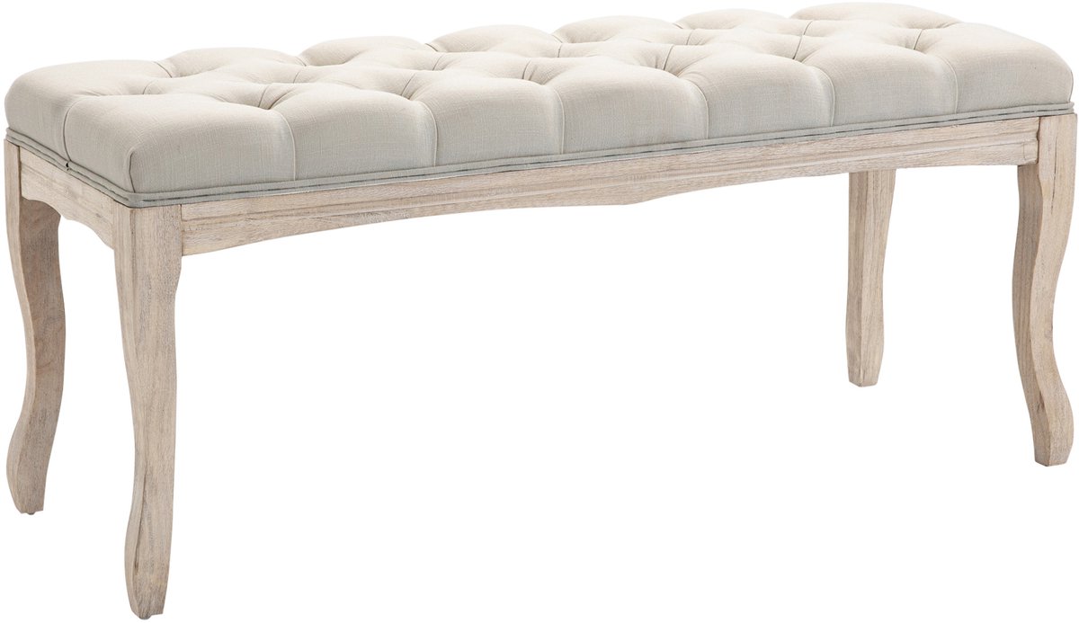 HOMCOM Polsterbank mit getufteten Design 837-178