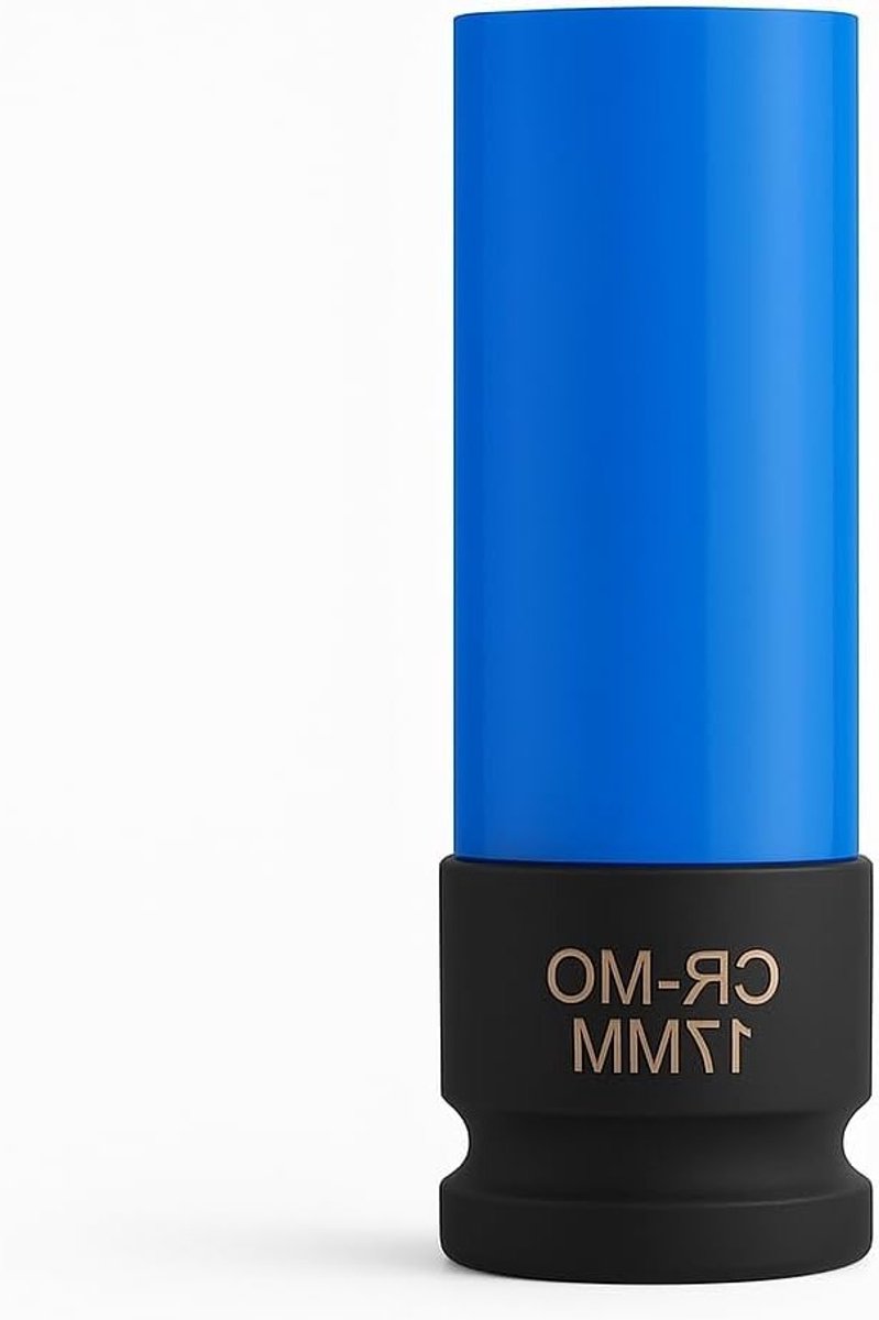 Krachtige 1/2 Inch Impact Schroevendraaiers met 17 mm Moer en Kleurgecodeerde Beschermhoezen voor Aluminium Velgen en Beschadigingsvrije Montage