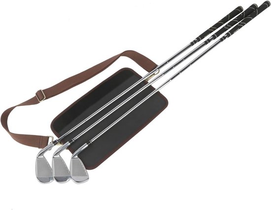 Lichte Canvas Zondag Golf Tas voor Gemakkelijke Draagbaarheid en Comfortabel Spelen — afbeelding 2