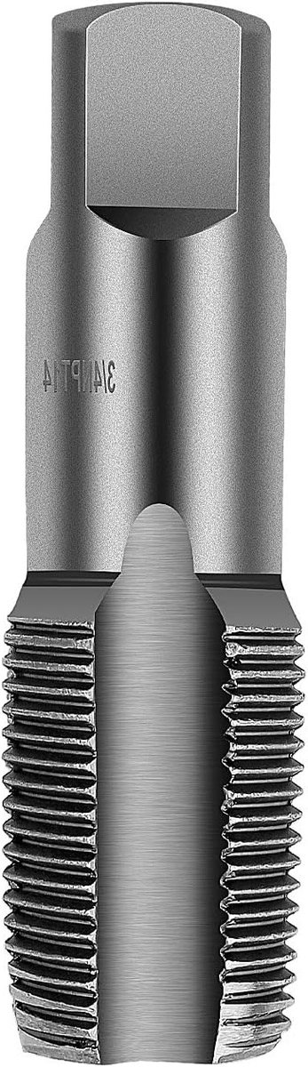 3/4 inch Draad Tap van Zilver Koolstofstaal - Geschikt voor Reparatie van Pijpdraadverbindingen en Machinebewerking