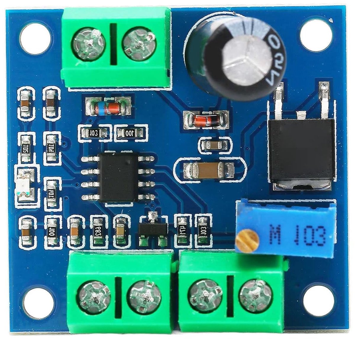 Voltage naar Frequentie Converter voor Analoge Signalen - 0‑10V tot 0‑10KHz Conversiemodule voor Signaalverwerking en Elektronische Toepassingen
