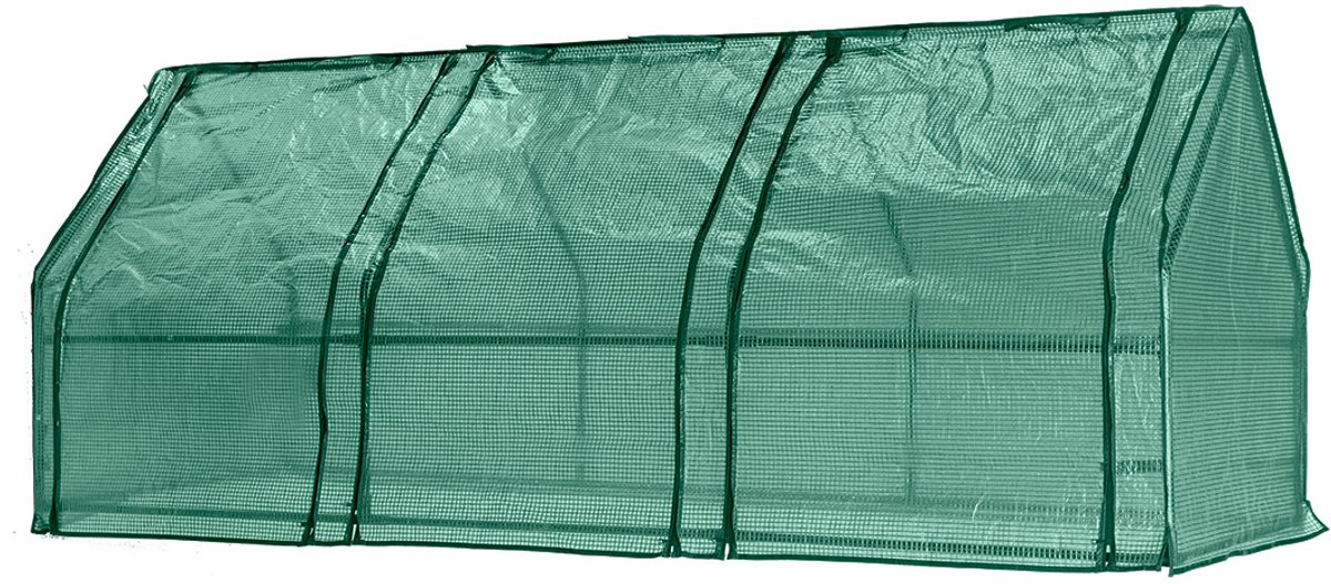 NEO - Opvouwbare Kas - 240x90x90 cm - PE-folie - Metalen Constructie