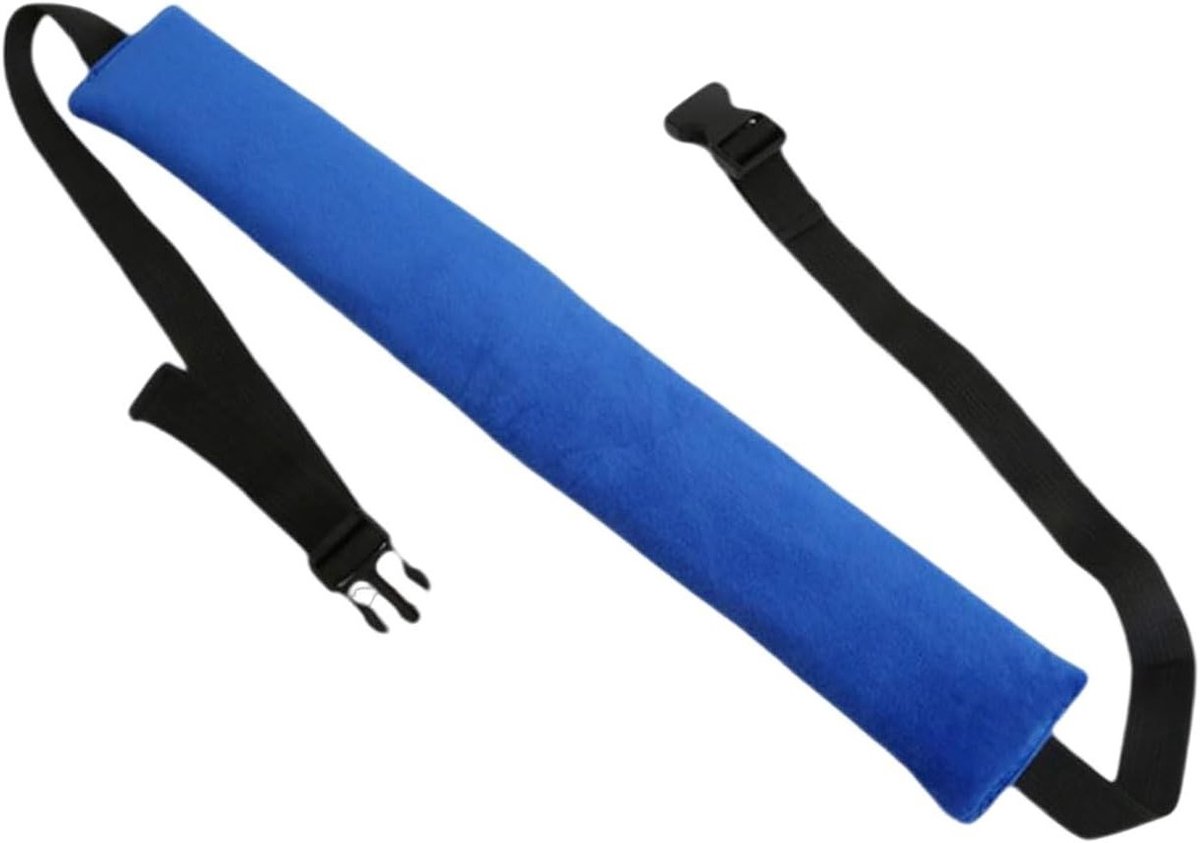 Kinderstoel riem - Veiligheidsgordel baby - Veiligheidstoepassingen - Verstelbaar tot 94 cm - 47 x 6.5 cm - Blauw