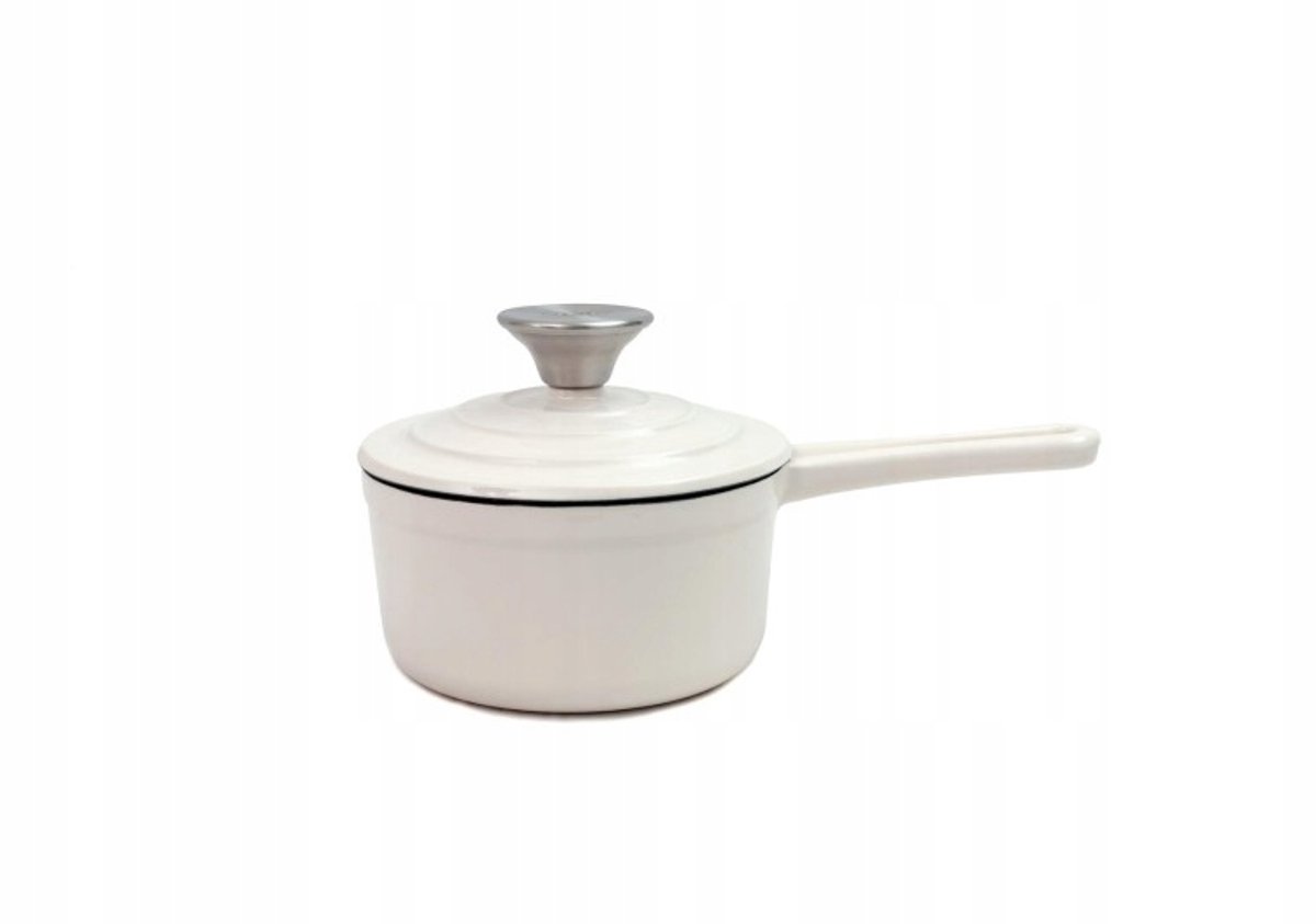Nois TIERRA Serie - Gietijzeren Sauspan - 14cm - 0.9L - Dubbele Emaille Laag