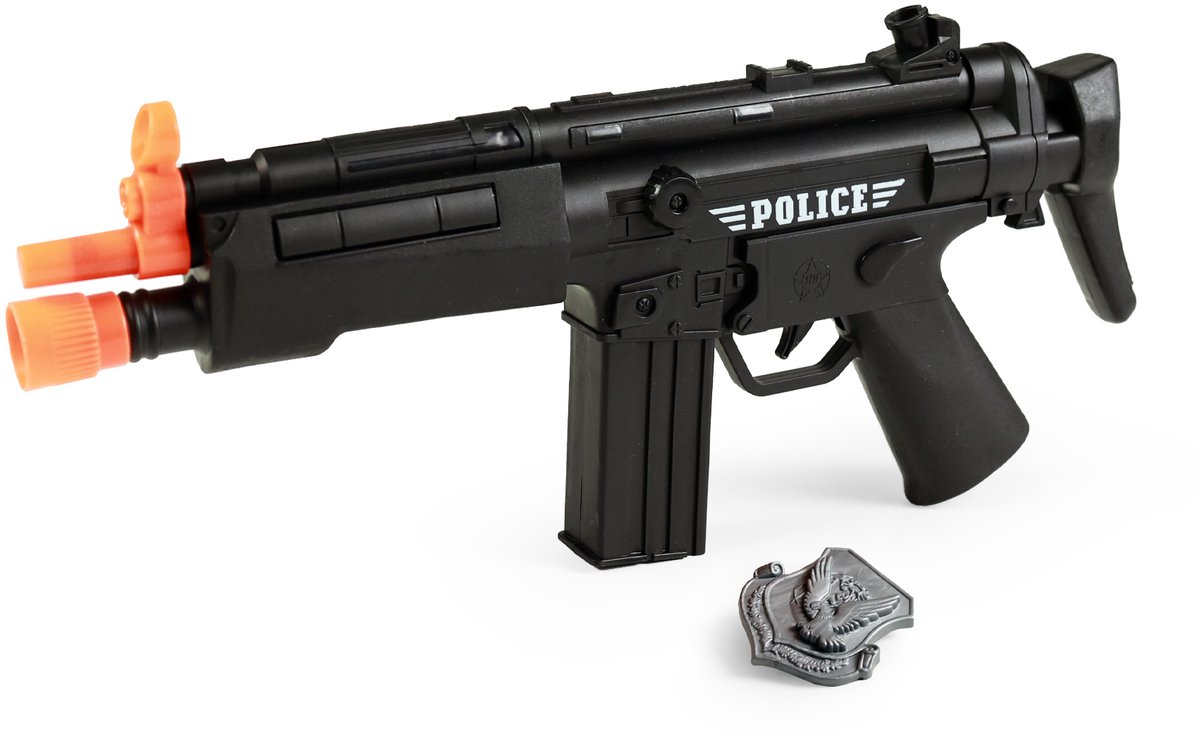 Machinepistool met geluid 36 Cm - UNI