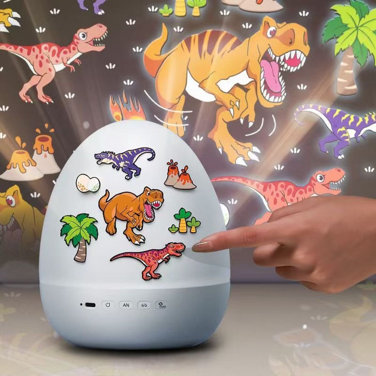 carmdering - Sterrenhemel projectorlamp -Sterrenhemel Projector voor Kinderen -Sterren Projector Nachtlampje Kinderen – Sterrenhemel Projector Kinderkamer – Nachtlampje Baby & Kind – 21 Thema's - 1 stuk