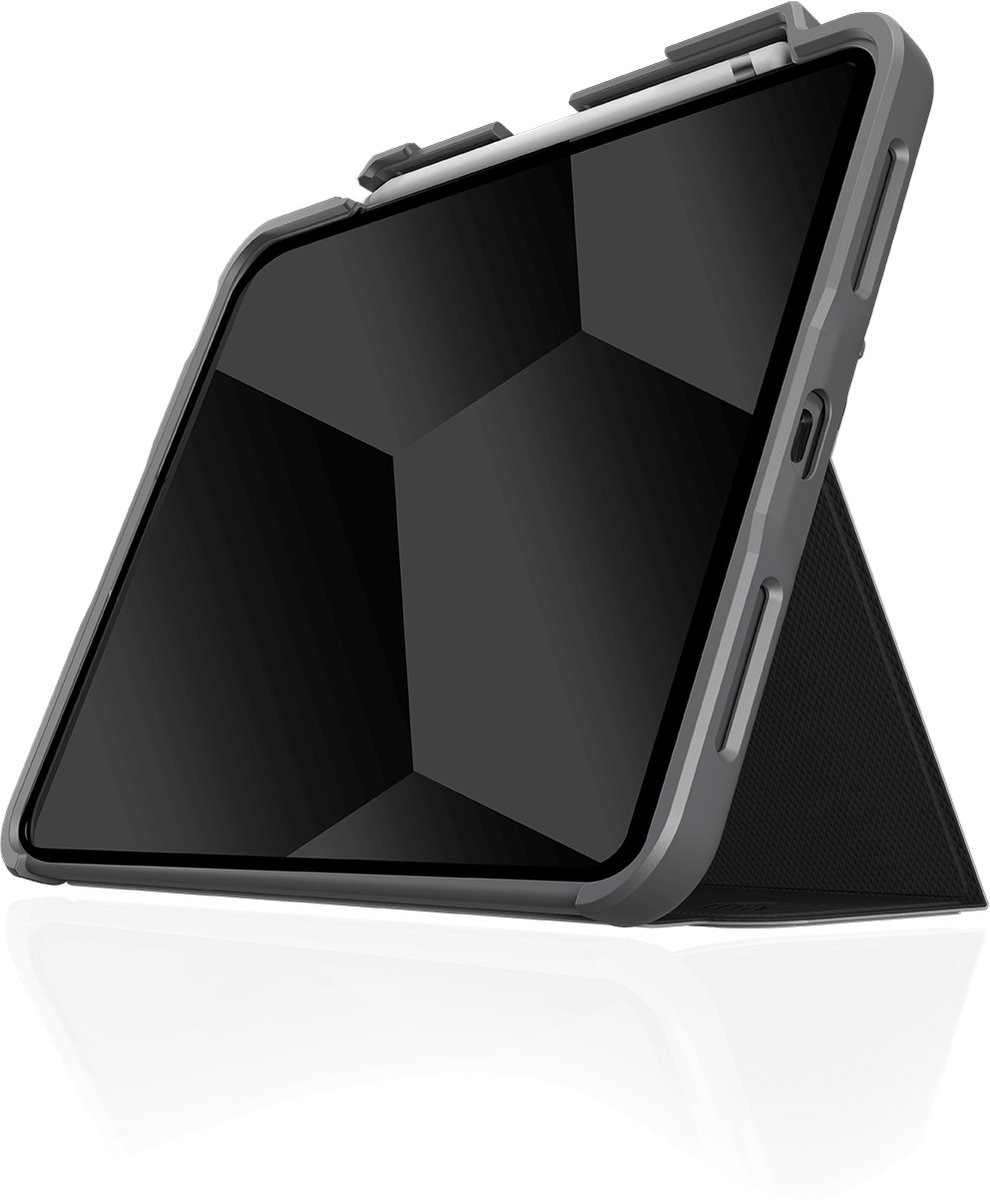 STM Goods Dux Plus Book cover Zwart, Transparant Tabletcover