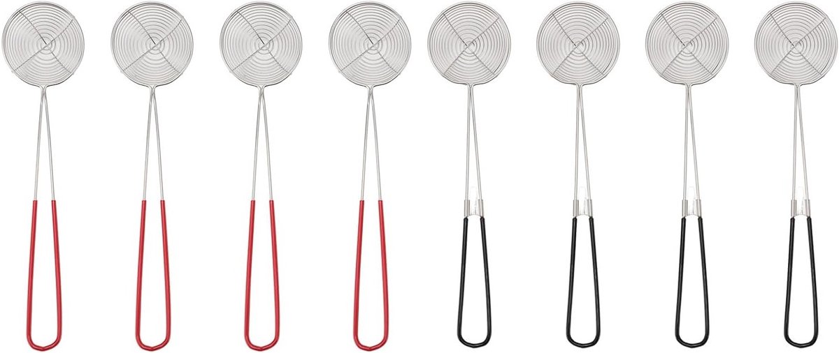 Hot Pot Strainer - RVS Mesh Schep Lepel met Handvat voor Thuis, Restaurant en Buffet Feesten