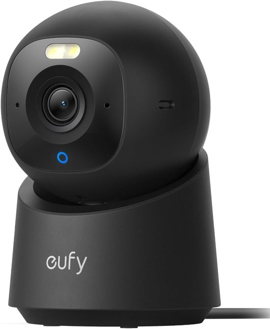 eufy Security Indoor camera E30 Zwart – Indoor Cam - Huisdiercamera met app - Petcam; 4K UHD – Pan & Tilt – AI Mens- en Huisdierdetectie – Kleurennachtzicht – Compatibel met Apple HomeKit – Tweewegcommunicatie – Lokale Opslag – Geen Abonnementskosten — afbeelding 5