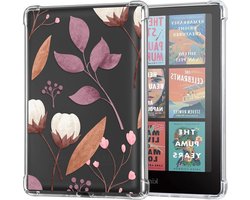 Kindle Paperwhite Hoesje - E-reader Cover - Bescherming E-reader - Transparant Ontwerp - 7 inch - Gardenia