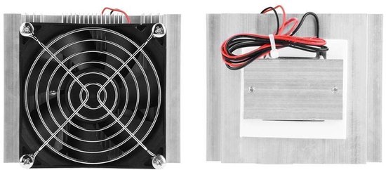 Allecto - Thermoelectric Peltier Cooler - Koelen - Compact formaat - 72W - Efficiënte luchtkoeling - Geschikt voor diverse apparaten - Aluminium van Allecto — afbeelding 2